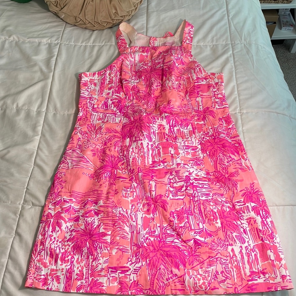 Lilly Pulitzer pink dress